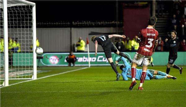 جانب من المباراة