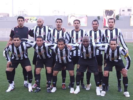 فريق شباب الاردن قبل المباراة 