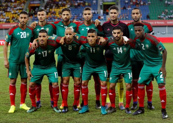 لاعبو منتخب المغرب