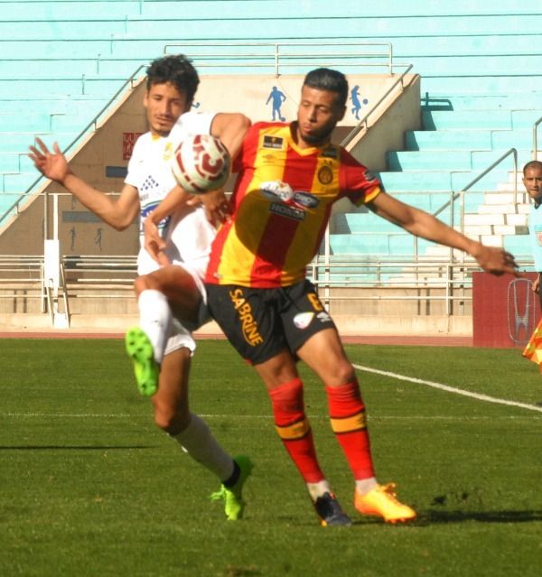 جانب من مباراة الترجي والنادي البنزرتي