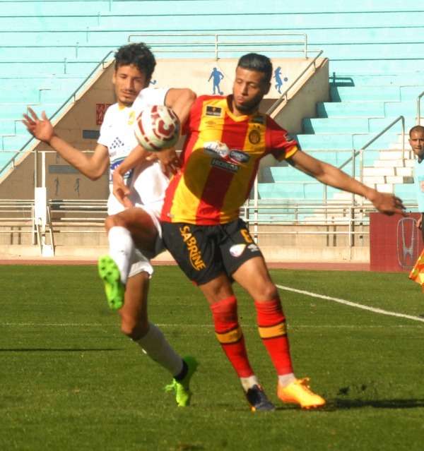 جانب من مباراة الترجي والنادي البنزرتي