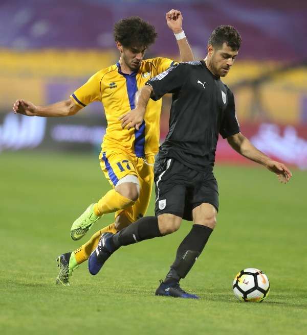 من مباراة السد والغرافة