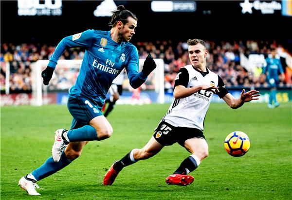 من لقاء ريال مدريد وفالنسيا