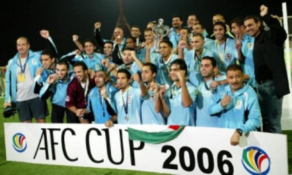الفيصلي متوجاً بكأس الاتحاد الآسيوي 2006 - أرشيفية