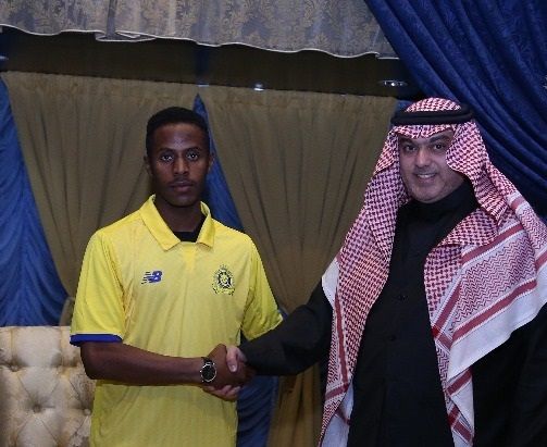 جانب من تقديم اللاعب