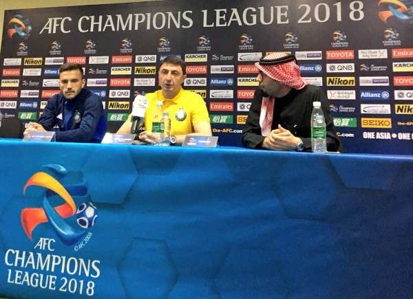 جانب من المؤتمر الصحفي