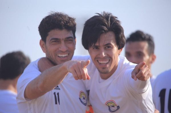 فرحة لاعبي الزوراء