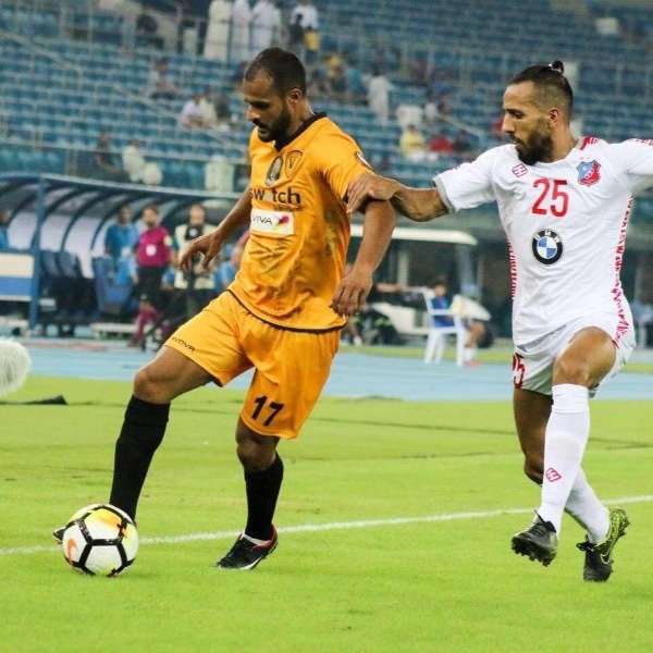 المطوع خلال مواجهة سابقة بين الفريقين