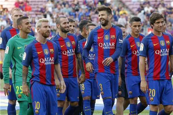 لاعبو برشلونة - أرشيفية