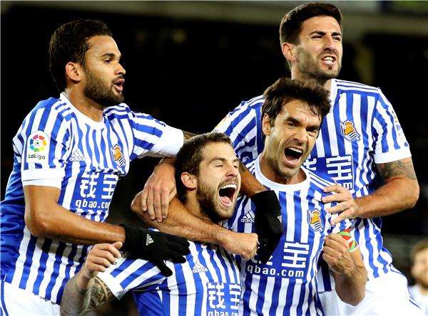 لاعبو ريال سوسييداد