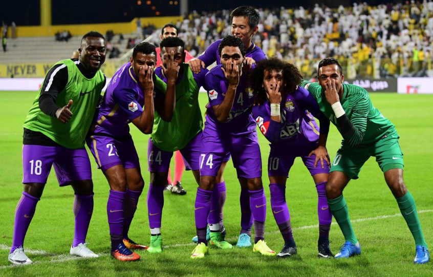 لاعبو العين الإماراتي