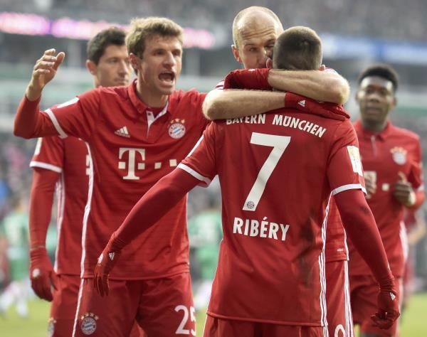 روبن وريبيري مع بايرن ميونخ