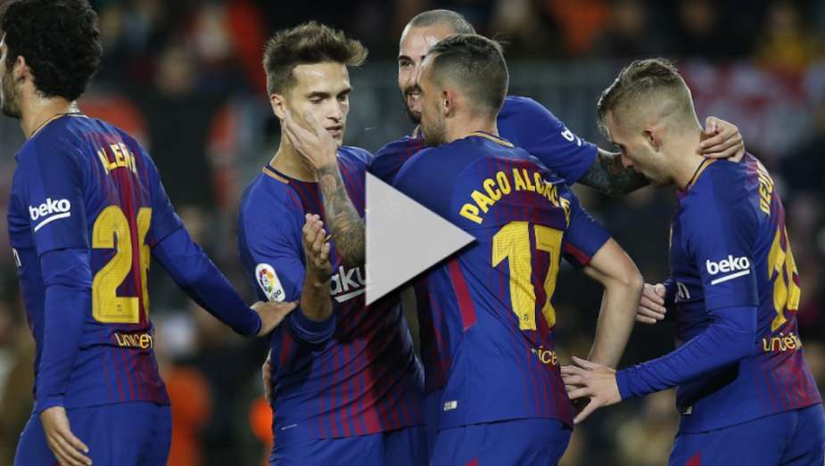 لاعبو برشلونة