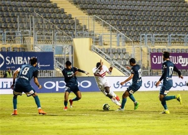 من لقاء إنبي والزمالك