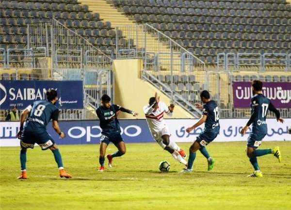 من لقاء إنبي والزمالك