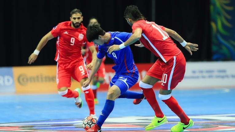 لقطة من المباراة