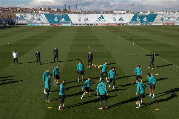 تدريبات ريال مدريد ( أرشيفية )