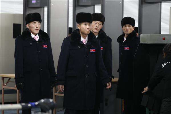 جانب من وصول البعثة