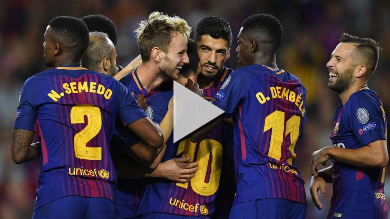 لاعبو برشلونة