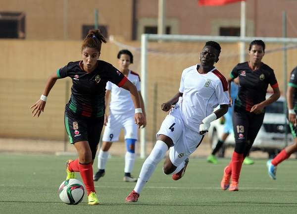من منافسات الدوري المغربي للسيدات