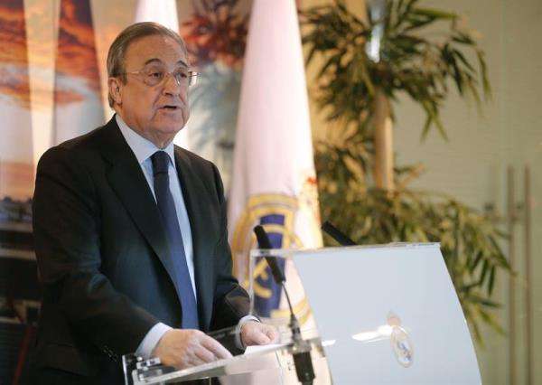 رئيس ريال مدريد فلورنتينو بيريز