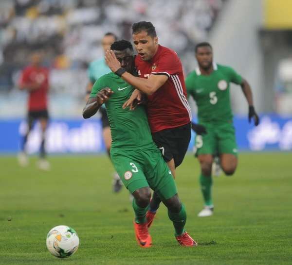 مباراة سابقة للمنتخب الليبي