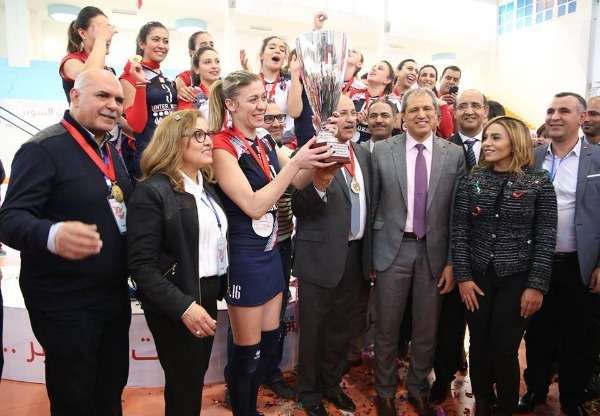 من مراسم التتويج