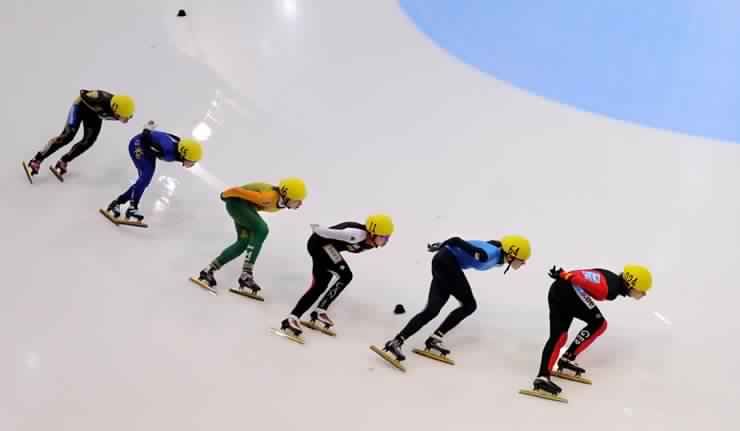 من منافسات التزلج