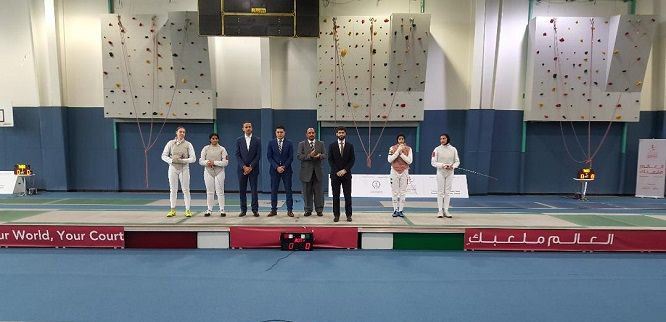 من منافسات المبارزة اليوم