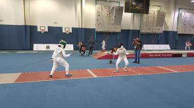 إحدى المشاركات من السعودية في اليوم الأول