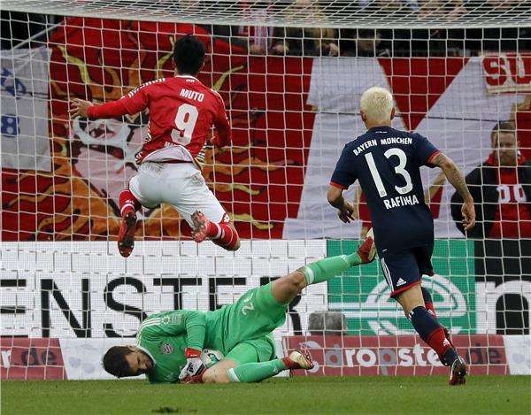 لقطة من المباراة