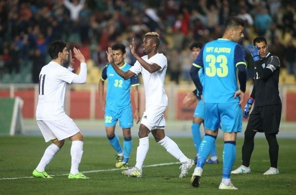 لقطة من المباراة