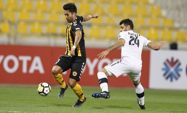 لقطة من المباراة