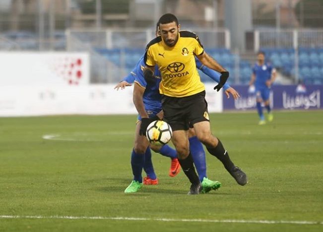 جانب من مباراة الأهلي والحد