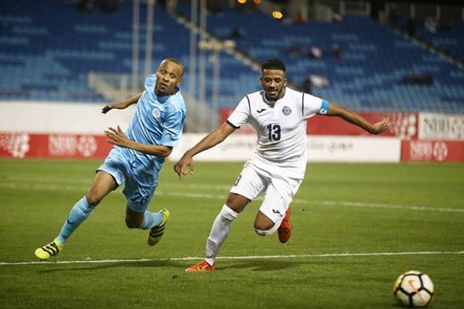 لقطة من المباراة