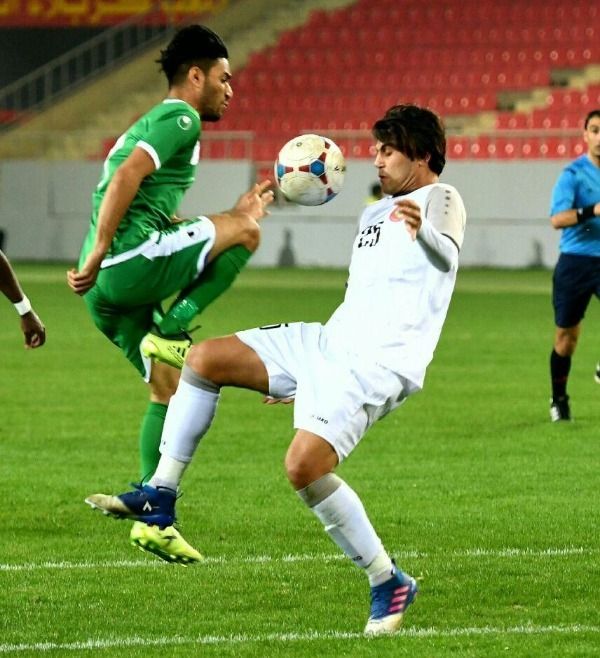 لقطة من المباراة