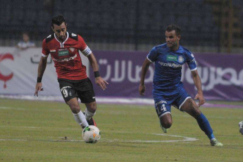 من لقاء سموحة والجيش