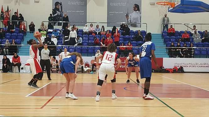 من مباراة الفحيص الأردني والشارقة الإماراتي