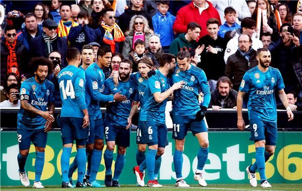 لاعبو ريال مدريد