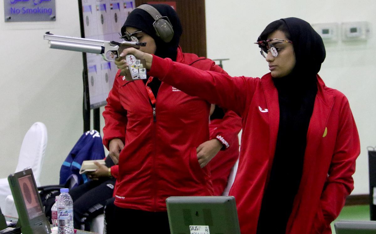 جانب من المنافسات