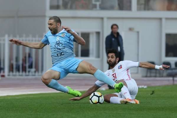 جانب من المباراة