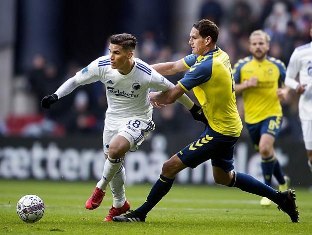 جانب من المباراة