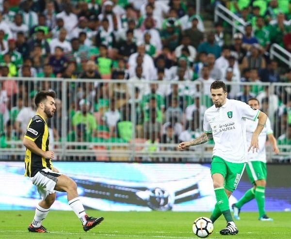 جانب من المباراة