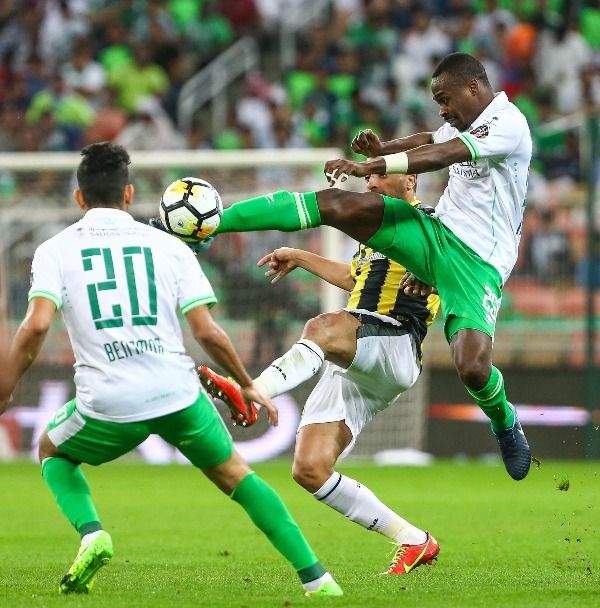 جانب من المباراة