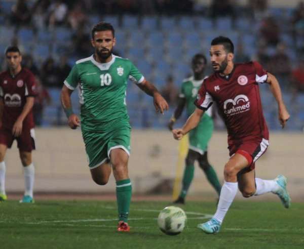من مباراة الديربي في ذهاب الدوري