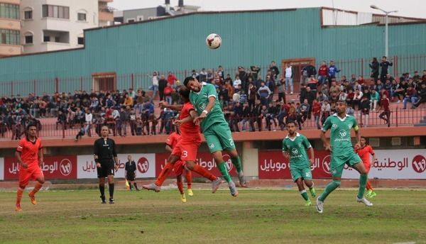 جانب من المباراة