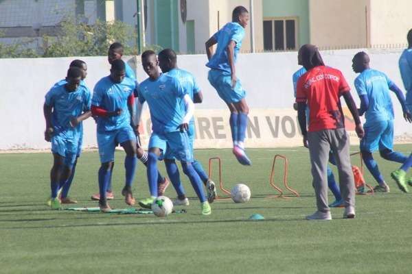 من تدريبات الفريق 