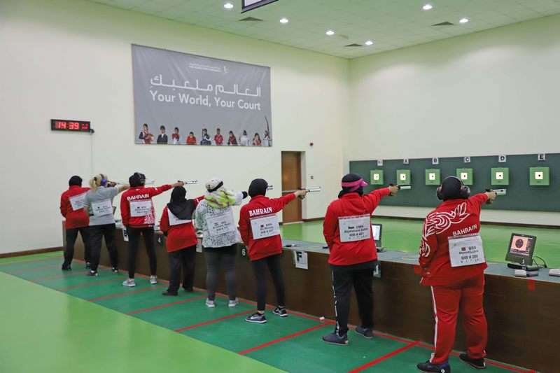 جانب من المنافسات