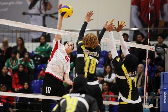 لقطة من المباراة