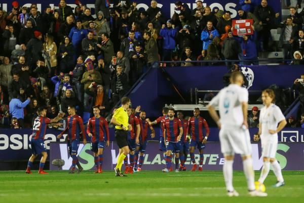 ذهول لدى لاعبي ريال مدريد